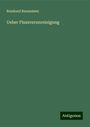 Reinhard Baumeister: Ueber Flussverunreinigung, Buch