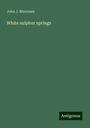 John J. Moorman: White sulphur springs, Buch