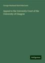 George Husband Baird Macleod: Appeal to the University Court of the University of Glasgow, Buch