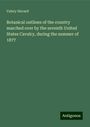 Valery Havard: Botanical outlines of the country marched over by the seventh United States Cavalry, during the summer of 1877, Buch