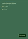 Ontario Legislative Assembly: Bills, 1878, Buch