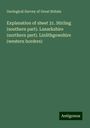 Geological Survey Of Great Britain: Explanation of sheet 31. Stirling (southern part). Lanarkshire (northern part). Linlithgowshire (western borders), Buch