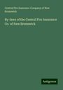 Central Fire Insurance Company of New Brunswick: By-laws of the Central Fire Insurance Co. of New Brunswick, Buch