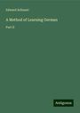 Edward Schinzel: A Method of Learning German, Buch