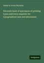 Smiths Mackellar & Jordan: Eleventh book of specimens of printing types and every requisite for typographical uses and adornment., Buch