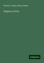 Charles F. Adams: Chapters of Erie, Buch