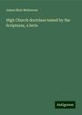 James Muir McKerrow: High Church doctrines tested by the Scriptures, 4 lects, Buch