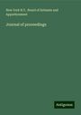 New York N. Y. . Board of Estimate and Apportionment: Journal of proceedings, Buch