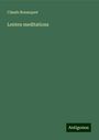 Claude Bosanquet: Lenten meditations, Buch