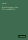 J. Morris: Revised Settlement of the Goojranwala District, Buch