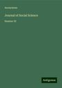 Anonymous: Journal of Social Science, Buch