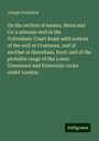 Joseph Prestwich: On the section of messrs. Meux and Co.'s artesian well in the Tottenham-Court Road: with notices of the well at Crossness, and of another at Shoreham, Kent: and of the probable range of the Lower Greensand and Palaeozoic rocks under London, Buch