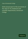 Class of Dartmouth College: Sixth annual report of the secretaries of the class of '78, academical and scientific departments, Dartmouth College, Buch