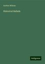 Aurthur Milman: Historical Ballads, Buch