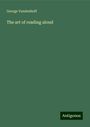 George Vandenhoff: The art of reading aloud, Buch