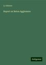 Q. Gillmore: Report on Beton Agglomere, Buch