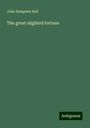 John Dempster Bell: The great slighted fortune, Buch