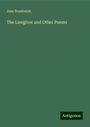 Jane Roseboom: The Lawgiver and Other Poems, Buch