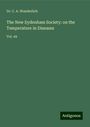 C. A. Wunderlich: The New Sydenham Society: on the Temperature in Diseases, Buch