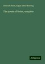 Heinrich Heine: The poems of Heine, complete, Buch