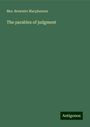 Brewster Macpherson: The parables of judgment, Buch