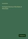 Anonymous: Geological Survey of the State of Wisconsin, Buch