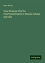 Isaac Morris: Some Reasons Why the TwoPerCentClaims of Illinois, Indiana and Ohio, Buch