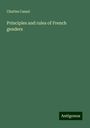 Charles Cassal: Principles and rules of French genders, Buch