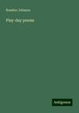 Rossiter Johnson: Play-day poems, Buch