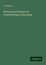 P. Maassen: Beitrag zur Kenntniss der Schmetterlings-Verbreitung, Buch