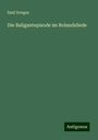 Emil Donges: Die Baligantepisode im Rolandsliede, Buch