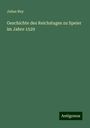 Julius Ney: Geschichte des Reichstages zu Speier im Jahre 1529, Buch