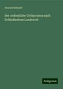 Oswald Schmidt: Der ordentliche Civilprozess nach livländischem Landrecht, Buch