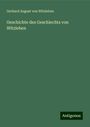 Gerhard August Von Witzleben: Geschichte des Geschlechts von Witzleben, Buch