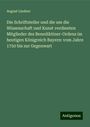 August Lindner: Die Schriftsteller und die um die Wissenschaft und Kunst verdienten Mitglieder des Benediktiner-Ordens im heutigen Königreich Bayern: vom Jahre 1750 bis zur Gegenwart, Buch