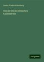 Gustav Friedrich Hertzberg: Geschichte des römischen Kaiserreiches, Buch