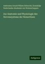 Ambrosius Arnold Willem Hubrecht: Zur Anatomie und Physiologie des Nervensystems der Nemertinen, Buch