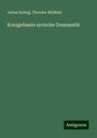 Julius Euting: Kurzgefasste syrische Grammatik, Buch