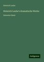 Heinrich Laube: Heinrich Laube's dramatische Werke, Buch