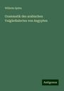 Wilhelm Spitta: Grammatik des arabischen Vulgärdialectes von Aegypten, Buch