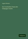 August Wimmer: Zur Conchylien-Fauna der Galápagos-Inseln, Buch