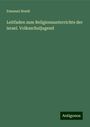 Emanuel Bondi: Leitfaden zum Religionsunterrichte der israel. Volksschuljugend, Buch