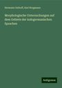 Hermann Osthoff: Morphologische Untersuchungen auf dem Gebiete der indogermanischen Sprachen, Buch