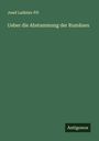 Josef Ladislav Pí¿: Ueber die Abstammung der Rumänen, Buch