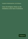 Friedrich Schleiermacher: Ueber die Religion: Reden an die Gebildeten unter ihren Verächtern, Buch