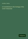 Orville A. Derby: A Contribution to the Geology of the Lower Amazonas, Buch