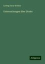 Ludwig Oscar Bröcker: Untersuchungen über Diodor, Buch