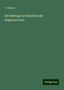 F. Maurer: Ein Beitrag zur Kenntnis der Angiosarcome, Buch