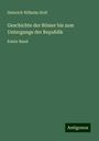 Heinrich Wilhelm Stoll: Geschichte der Römer bis zum Untergange der Republik, Buch