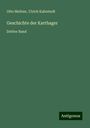 Otto Meltzer: Geschichte der Karthager, Buch